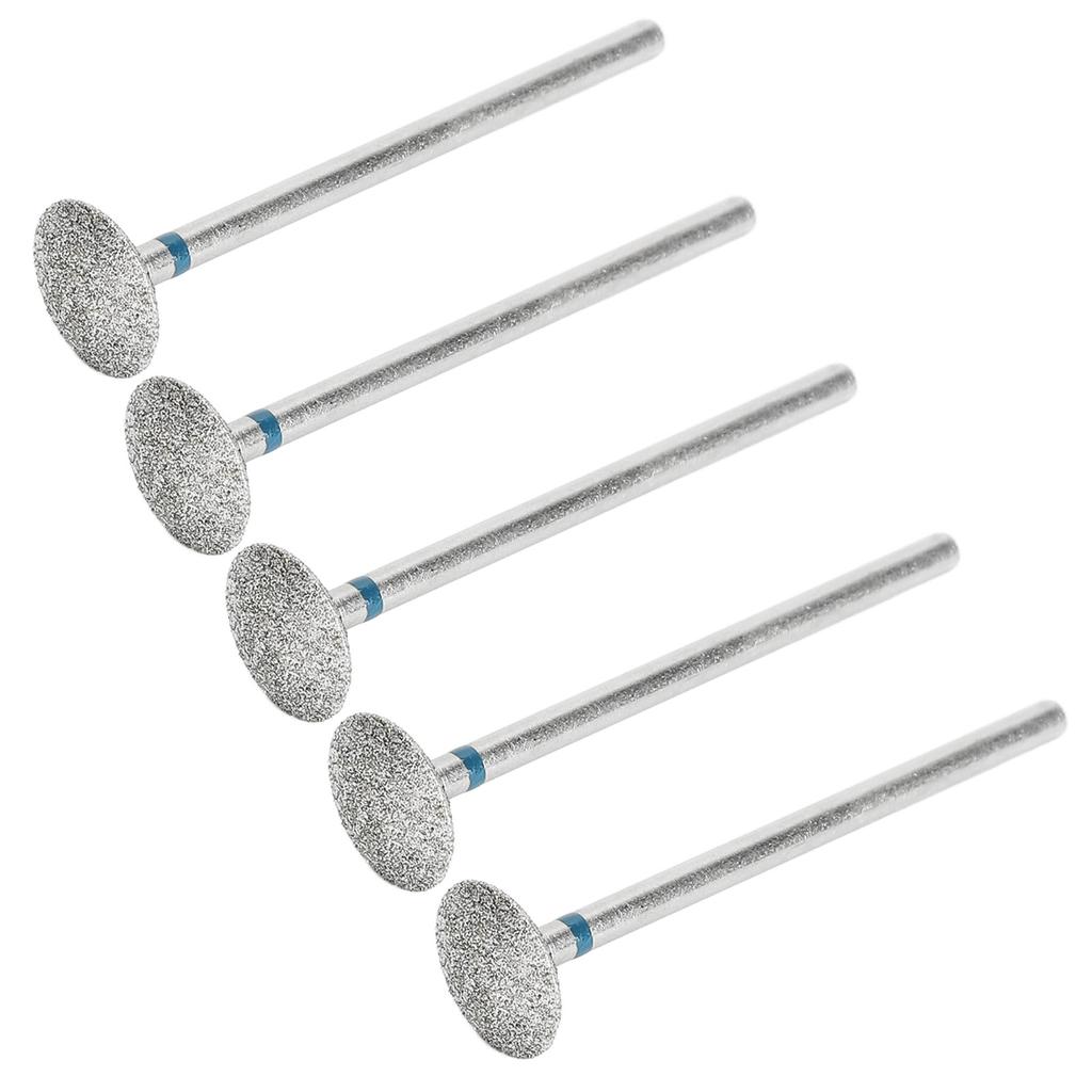 5Pcs Cuticle Remover Nail Drill Bit Versatile Rugged Rough Surface Nail Drill Bits Set for Home