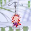 Anime Genshin Impact Acrylic Keychains Barbara Hu Tao Yae Miko Zhongli Yoimiya Qiqi Raiden Shogun Klee Nahida Pendant Figure Toy