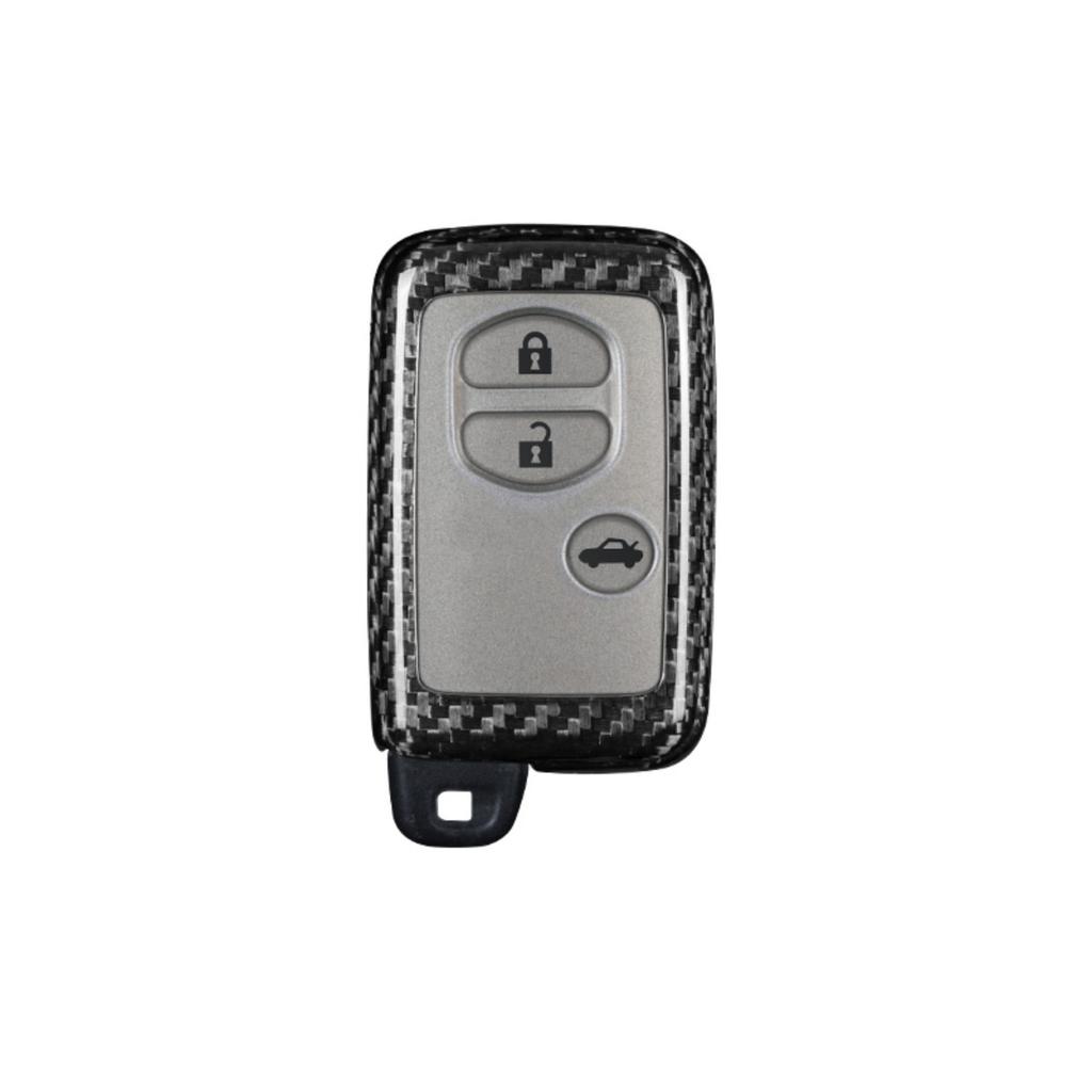 T-Carbon Kohlefaser Autoschlüsselhülle Abdeckung Für Toyota Camry Prius Land Cruiser Prado 150 Crown Für Subaru Foreste Xv