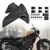 Schwarze Motorrad-Seitenverkleidung Rahmen Motorschutz Verkleidung für Honda Rebel CMX 250 300 500 2017-2022 2021 2020 2019 2018
