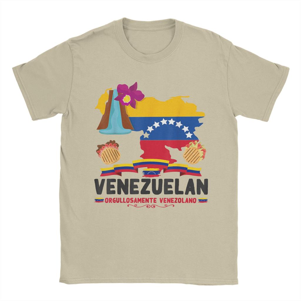 Venezuelan Flag Outfit Idea T Shirt Summer Hip Hop TShirts Unisex 100 Cotton ONeck Plus Size Tees Short Sleeve Vintage Tshirt