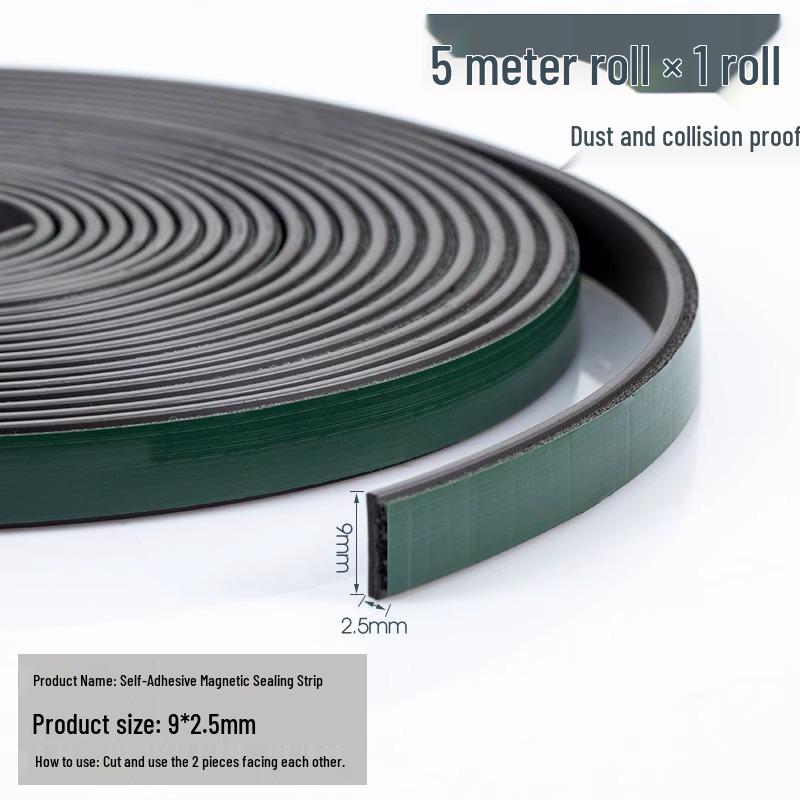 

Магнітний Дверний Доводчик Без Пробивання Отворів: Самоклеючий пилозахисний ущільнювач для розсувних дверей шафи-купе