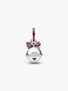 Pandora 794246C01 Pink Heart Dangle Charm – Sterling Silver Heart Charm with Pink Crystal