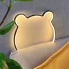 LED Bear Ears Wall Lamp Cool Night Light USB Port  Perfect Wall Lamp for Home Bedside SofaTable Livingroom Cafe Wall Decor Lamp
