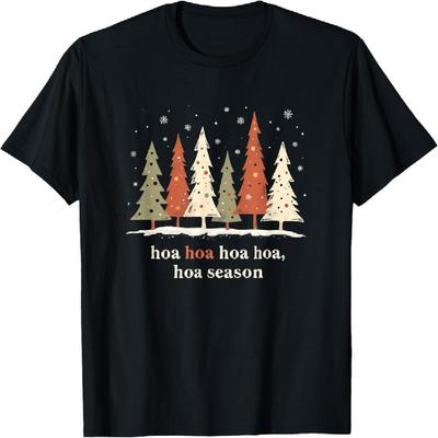 Mysig Skymning Hoa Hoa Säsong Tallskog T-shirt Skymningsälskare Tallskog T-shirt