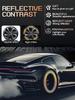 Car Motorcycle Bicycle Wheel Reflective Strip Colorful Hub Stickers Car Styling Decal Sticker Auto Moto Decor Decals Accessories