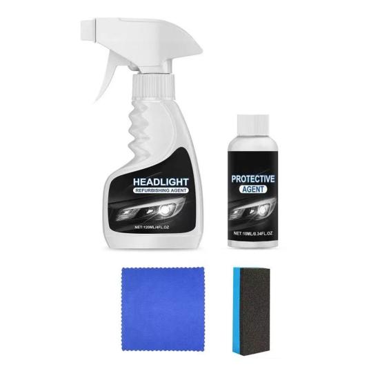 Headlight Restoration Kit Headlight Cleaner and Restorer Kit Automotive Headlamp Restoration Kit Removing
