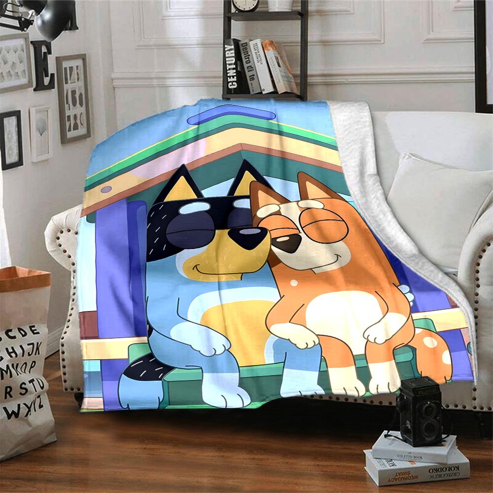 1 Stück B-Blucy Decke, Geschenk, für Männer und Frauen, Weiche Decke, Gut für Schlafsofa Couch Reisen, Leichte Flanelldecke