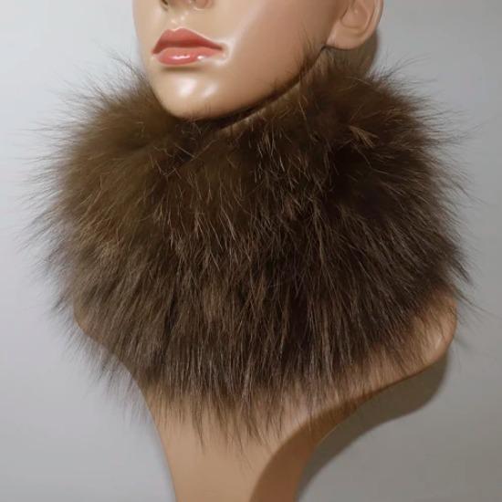 Nowy Szalik z Prawdziwego Futra Lisiego Opaski Futrzane Kobiety Zima Szaliki z Futra Lisiego Luksusowy Ocieplacz na Szyję Dobra Elastyczność Naturalne Futrzane Mufki