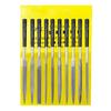 10Pcs/Set Metal Needle File Set Wood Rasp Metal Polishing Hand File Tools Steel Rasp Needl Filing