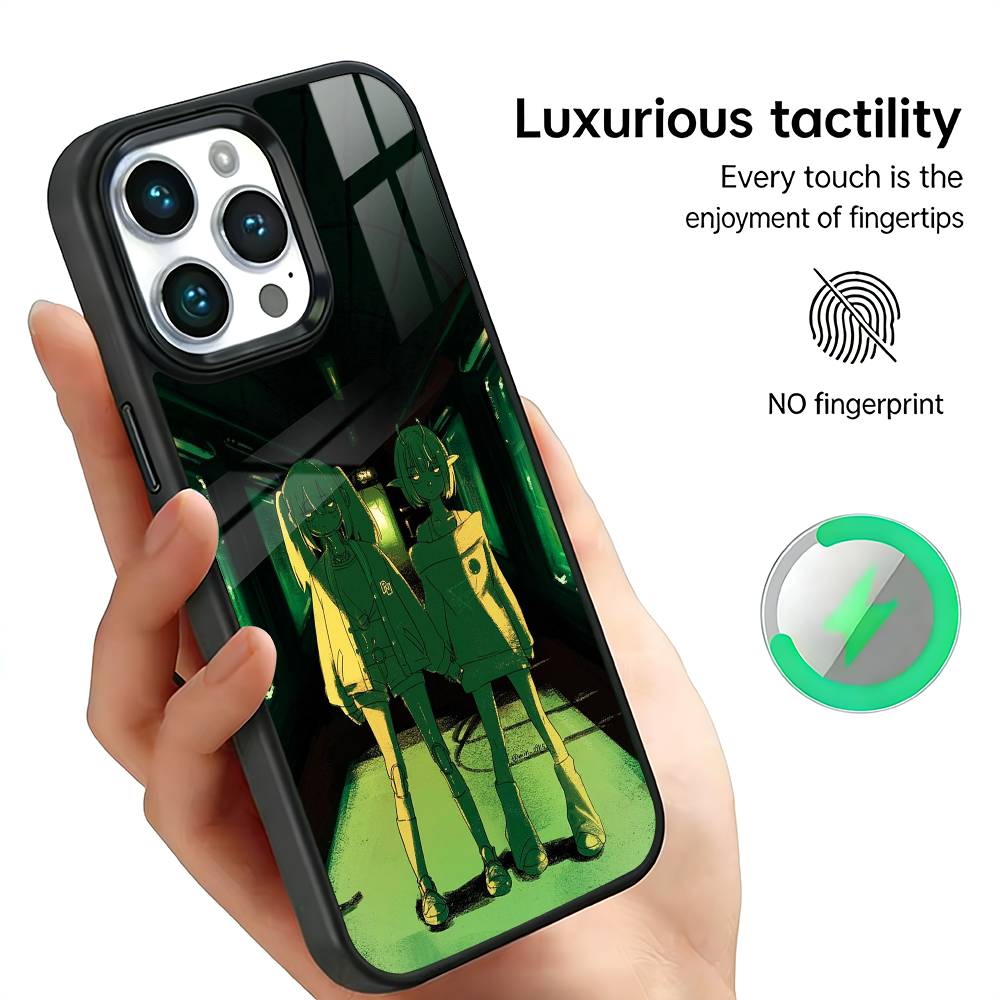 

M-Milky S-Subway Anime Phone Case For IPhone17 16 15 14 13 12 11 Plus Pro Max Plus Wireless Charger Cover Funda iPhone13PRO