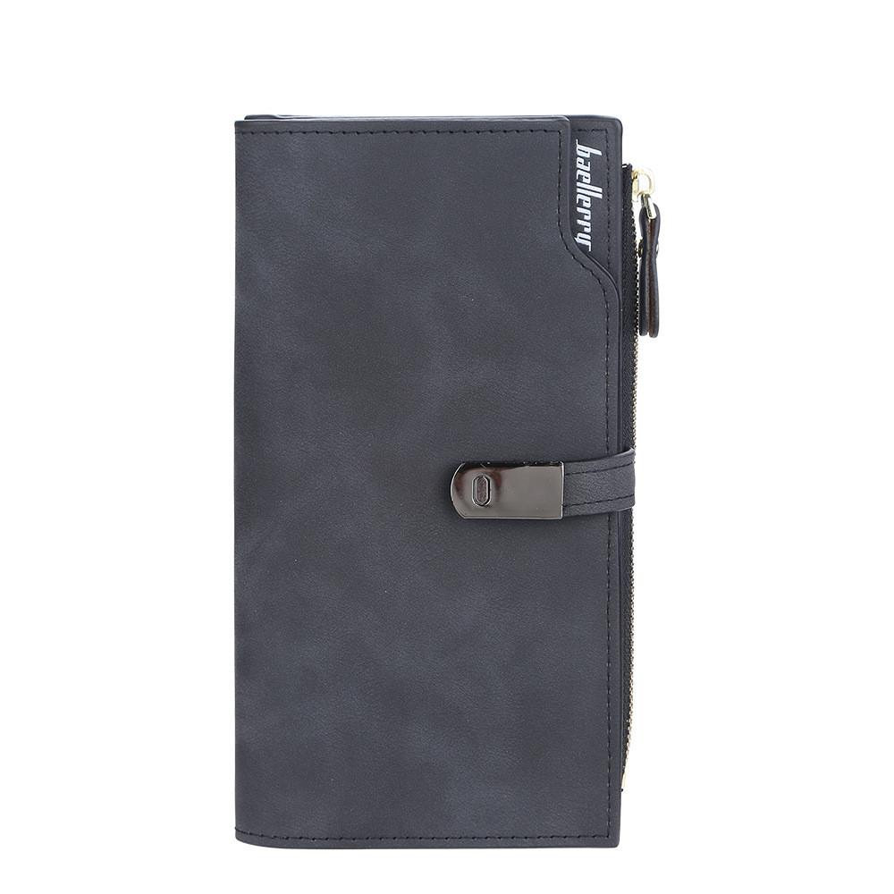 Crossborder Style Ladies Long Wallet With Solid Color Design And Letter Print