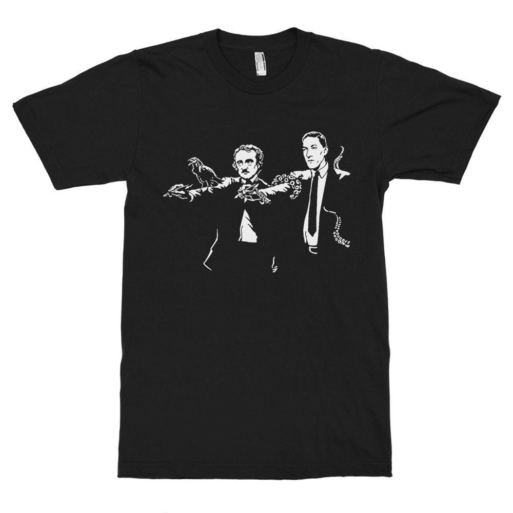 

Edgar Allan Poe and H.P. Lovecraft Pulp T-Shirt S