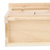 Mini Drawer Cabinet Model 1:12 Dollhouse Solid Wood Furniture Pendant DIY Miniature Decoration Toy