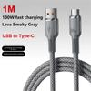 100W Typ-C zu Typ-C Kabel PD Schnelllade-Ladegerät Typ-C-Kabel für Macbook Samsung Xiaomi USB-C-Kabel 2m Neues Modell