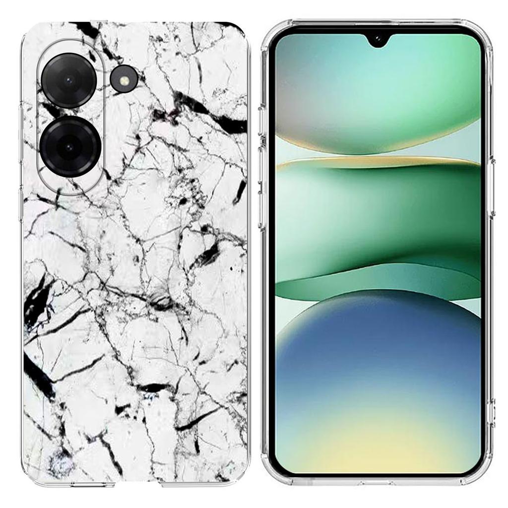 Soft TPU Case for Xiaomi Redmi A5 NFC (173.45mm) Marble Pattern Printing Phone Cover