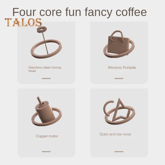 1 Set Elektromixer, batteriebetriebenes Backzubehör, effizient, nützlich, kompakter Griff, Aufschäumer, Shaker, Schläger für Restaurant