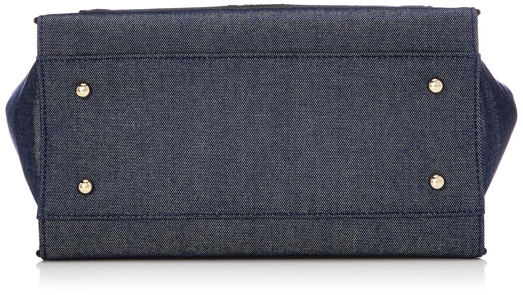 Torba Tote Denim Kwadratowa Linia Tote Granatowa [Rabaga Jerry] [Wznowienie] Damska