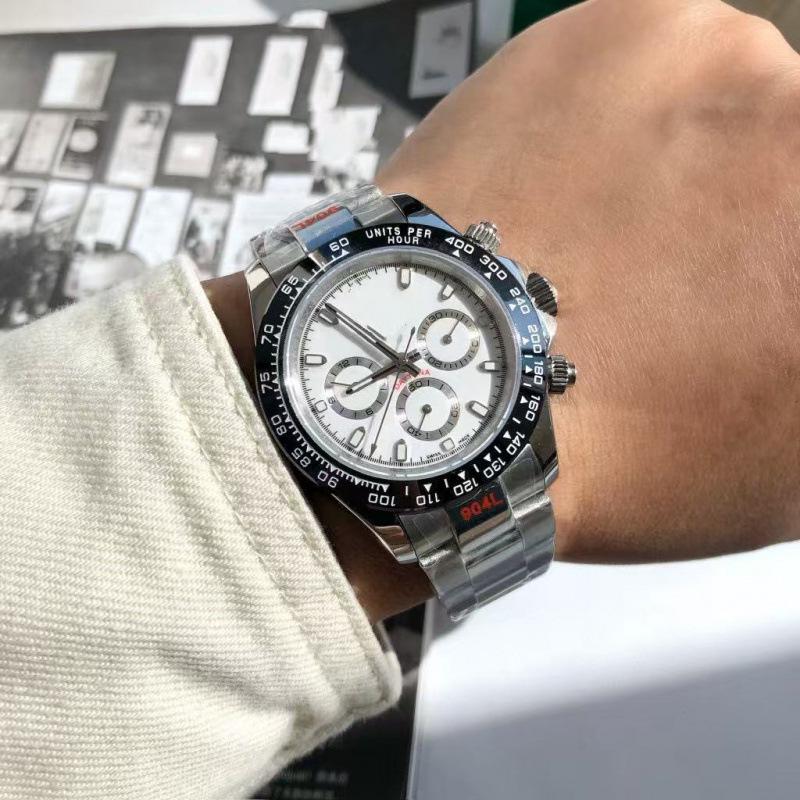 

Laomei Daytona Многофункциональные Автоматические Мужские Часы с Стальным Браслетом Модные Хронограф