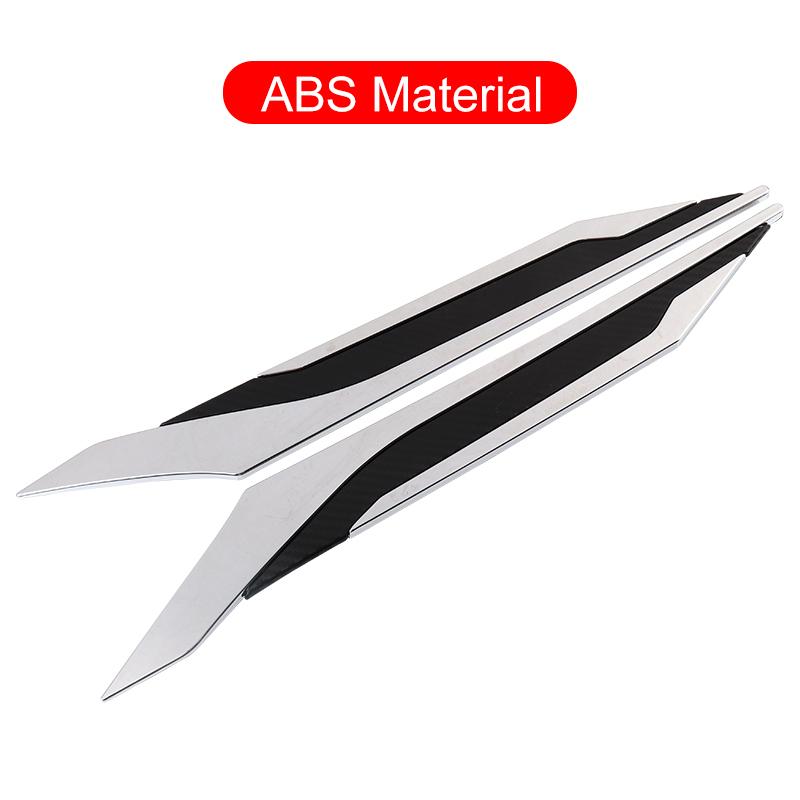 Car Leaf Board Decoration on Shark Gills Trim Cover For Toyota RAV4 2024 RAV 4 XA50 Hybrid Accessories