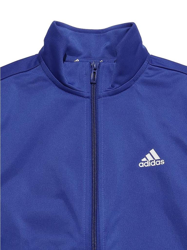 Adidas Essentials Big Logo Tracksuit Set Size 130 Kids' (ECL69), Top Black/White, Bottom Black/White (IC5686),