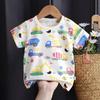 Children's Pure Cotton Short-Sleeved T-Shirt: Summer Style for Girls & Boys