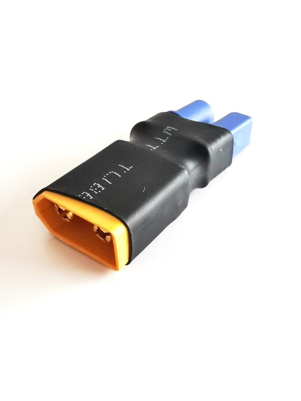 Airplane LiPo Battery Adapter: T-Plug to XT60, XT90, EC3, TRX