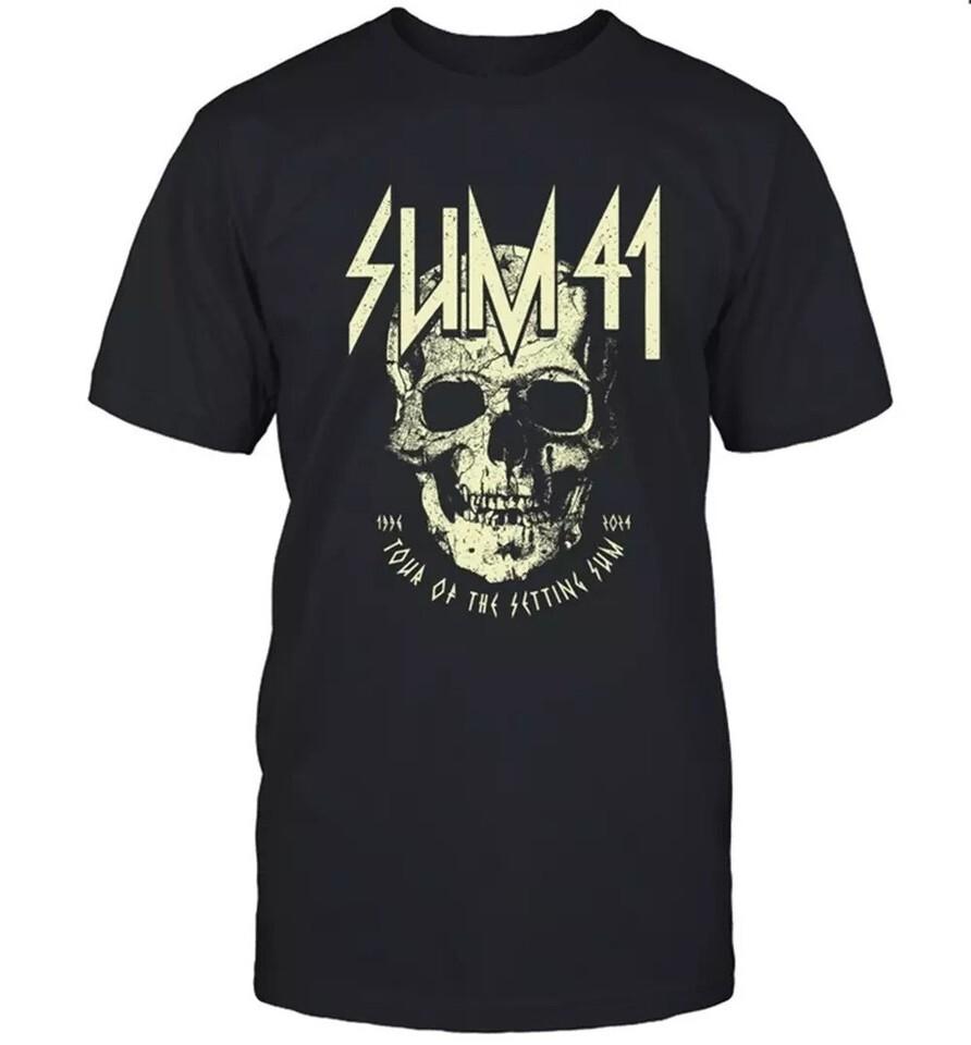 Sum 41 Tour Of The Setting Sum 2024 T Shirt Men And Women S-5X XXXXL