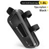NEWBOLER Waterproof TPU Hard Shell Bike Top Tube Bag, Shockproof Large Capacity Front Beam Storage Pack for Outdoor Cycling MTB