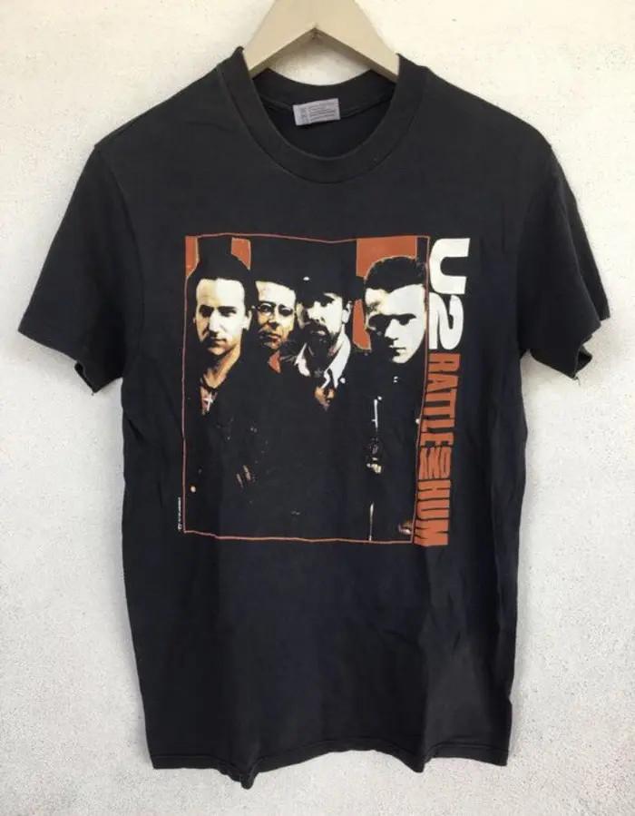 Vintage 80s U2 Rattle and Hum rock band t shirt Unisex T-Shirt S