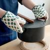 Japanische Ofenhandschuhe aus Baumwolle, hitzebeständige Küchenhandschuhe zum Backen, Grillen und Kochen (1 Paar)