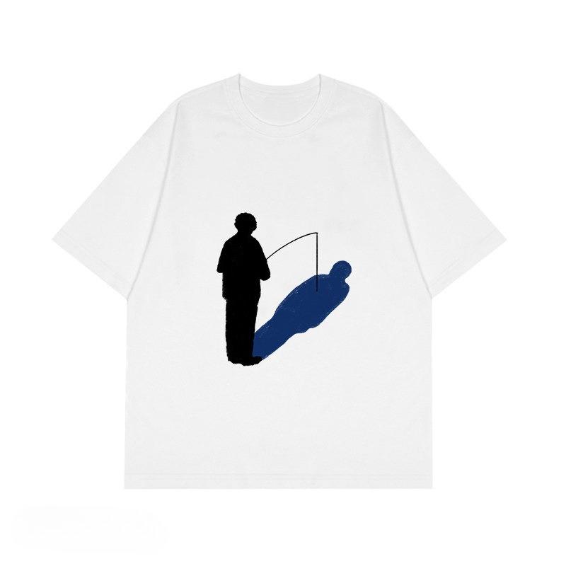 Summer Pattern Printed Tshirt Casual Fashion Harajuku Street Style Tshirt Suitable For Both Unisex And Unisex