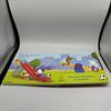 Pull & Push Durable Busy Learning material Cardboard, Foldable Inner Pages, Family Reading story time, Cognitive Enlightenment, Language Development