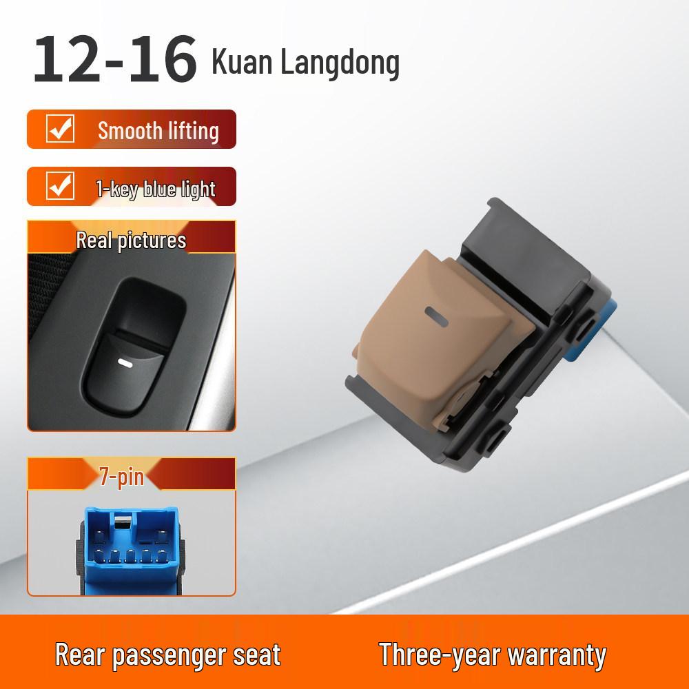 

Hyundai Langdong Window Lifter Switch & Button Assembly - Complete Set