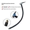 Car Tire Inflator Hose Inflatable Air Pump Extension Tube Adapter Twist Tyre Connection Locking Air Chuck