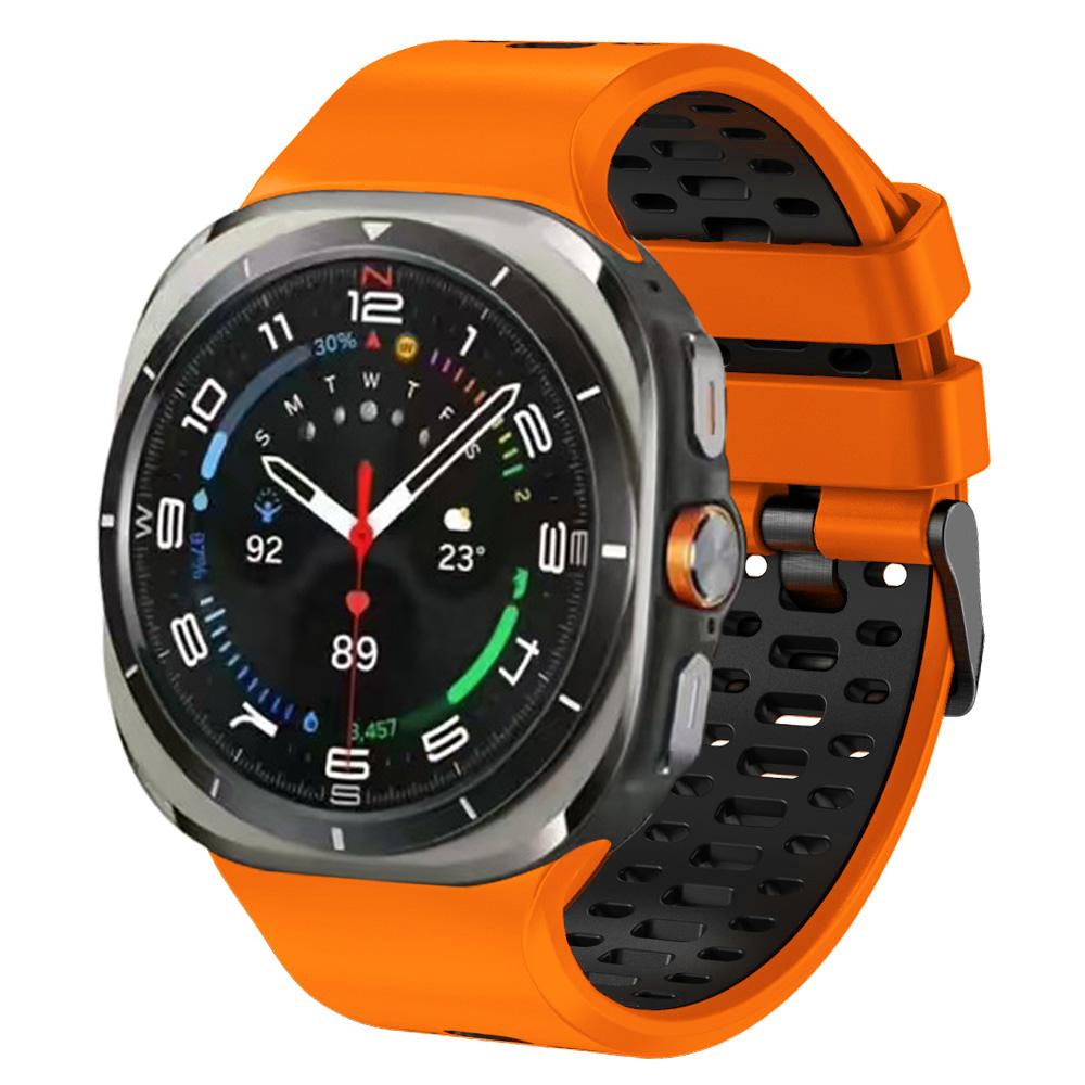 Prodyšný silikonový řemínek pro Samsung Galaxy Watch Ultra2 2026 Náramek pro Samsung Watch Ultra 47mm 2025/2024 Sportovní řemínek Příslušenství
