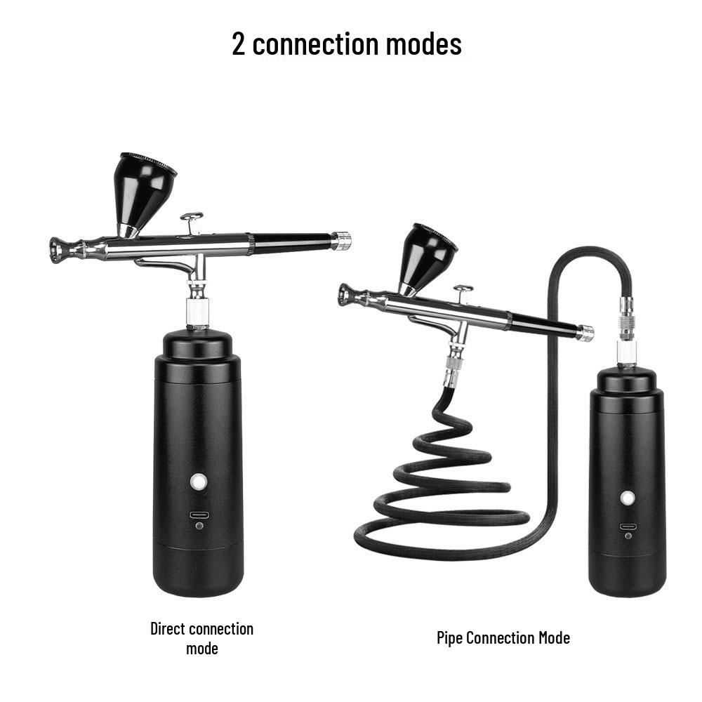 Multifunctional Airbrush Set with Acrylic Paint Spray Gun and Industrial Grade Air Pump for Model Coloring