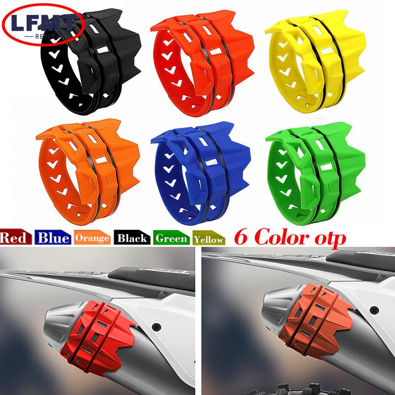 Universal Exhaust Protection Cover Motorcycle Exhaust Muffler Protector Guard For KTM SX EXC XC EXCF XCF Motocross Dirt Pit Bike