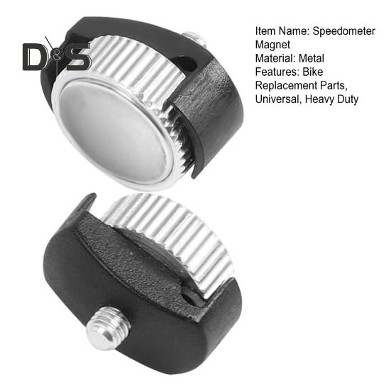 2 Stück Fahrrad-Tachometer-Magnet, Universal, für Mountainbike, Rennrad, Computer, Geschwindigkeitssensor, Speichenmagnet, Fahrrad-Kilometerzähler, Radmagnet, Fahrrad-Ersatzteile