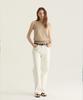 Oteumilkape Straight Denim Pants - White (Japanese Fabric)