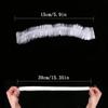 Disposable Shower Cap,Head Cover,Elastic Mouth Strip Shape,Plastic,Thick PE,Hair Salon,Hair Dye,Hair Salon,Hotel,Shower Use