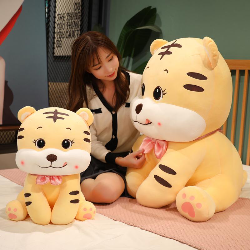 Little Tiger Doll Cute Plush Toys Girls Sleeping Pillow Rag Doll Children's Doll Gift