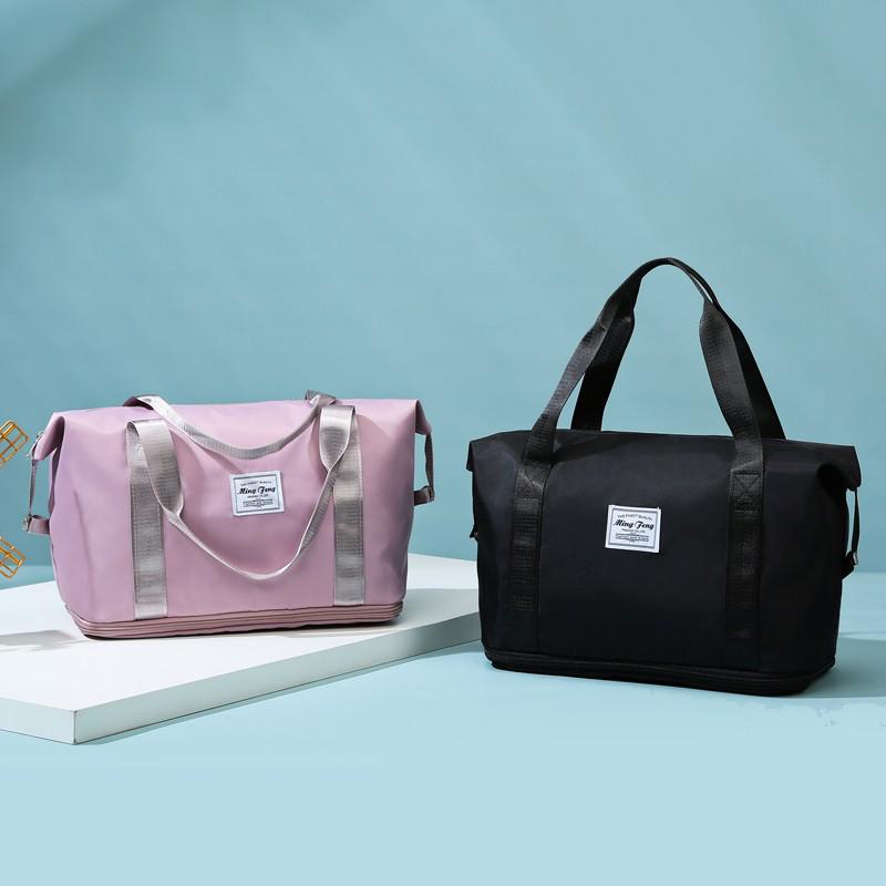 Waterproof Double-Layer Gym Bag with Wet/Dry Separation – Ideal for Travel and Sports