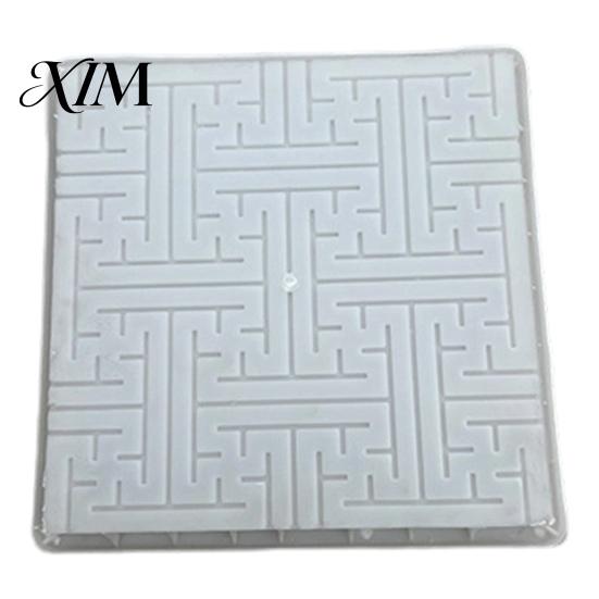 Easy DIY Garden Tile Mold Reusable Concrete Path Stepping Stone Mold, Pavement Cement Mould, Home Craft Project for Enthusiasts Patio Walkway