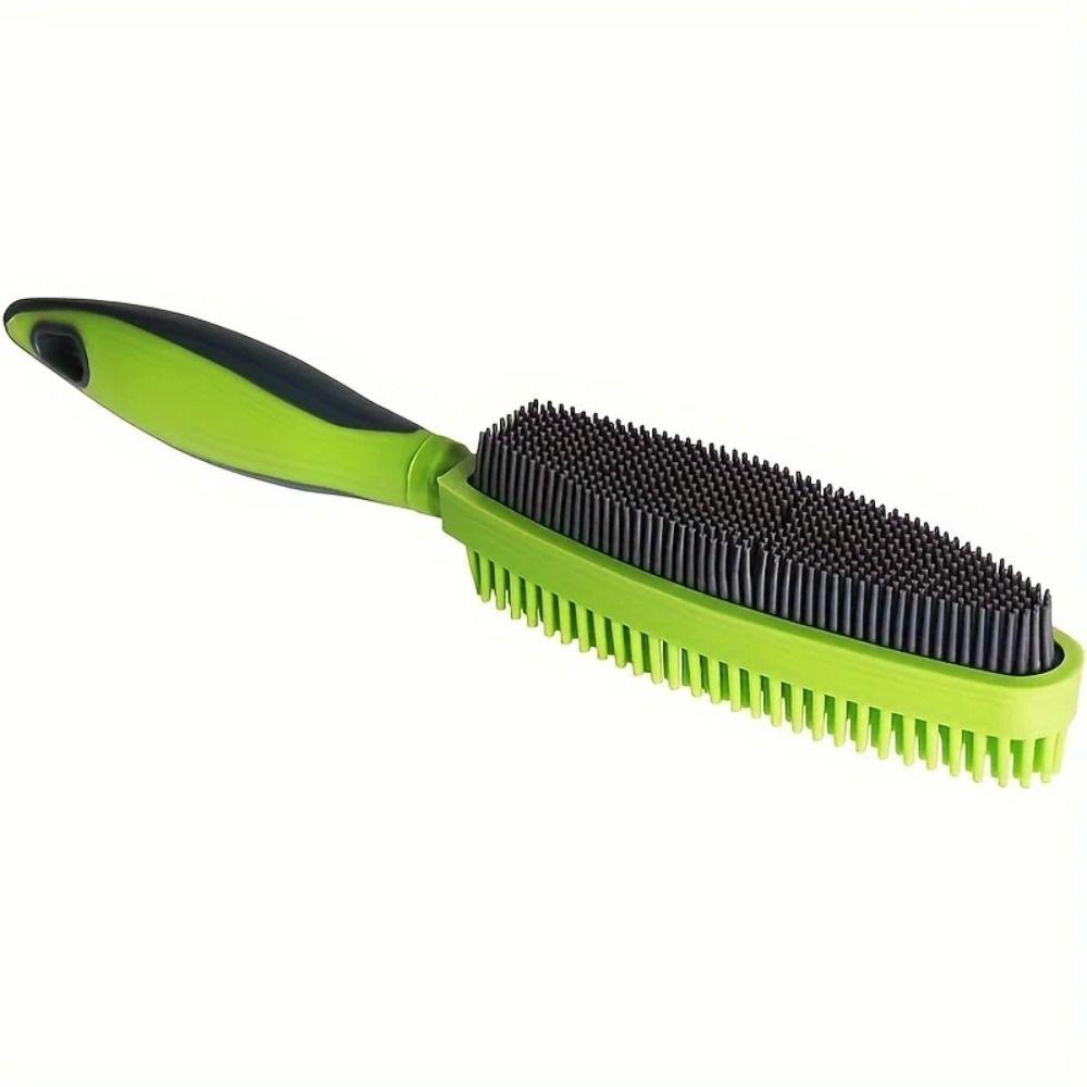 Massage Effect 2 in 1 Pet Silicone Brush Silicone Material Pet Blankets Lint Brush  Pet Blankets