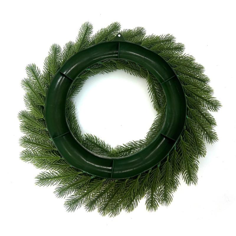 

Имитация Искусственная Сосновая Хвоя Венок Собачий Хвост Рождественское Украшение Домашнее Подвесное Изделие Композиция Реквизит Dark green - large