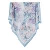 Cotton Linen Printed Square Scarf 110x110cm Lightweight Wrap Women Boho Style Headwrap Neck Accessory