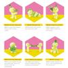 Geburtstags-Serie Smiski Mini-Figuren
