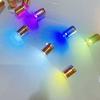 20Pcs Electronic Light Battery Powered Mini LED Lights with Golden Shell DIY Crafts Dollhouses Paper Lanterns Balloons Models Decoration