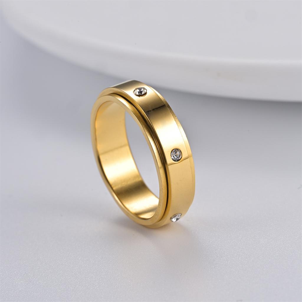 Couple's Rotatable Men's Ring
